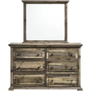  Elements International Cortez CZ100 6 pc Queen Panel Bedroom Set IMAGE 3