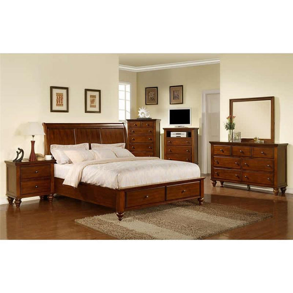 Elements International Chatham Bedroom Set (King) IMAGE 1