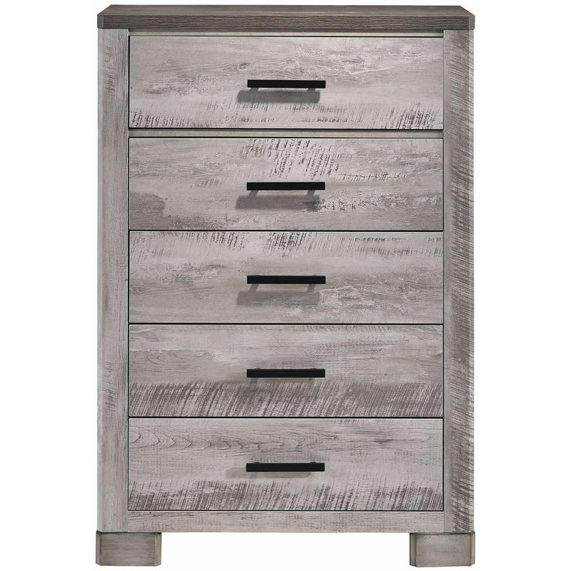 Elements International Millers Cove MC300 7 pc Queen Panel Bedroom Set IMAGE 4