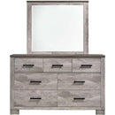  Elements International Millers Cove MC300 7 pc Queen Panel Bedroom Set IMAGE 5