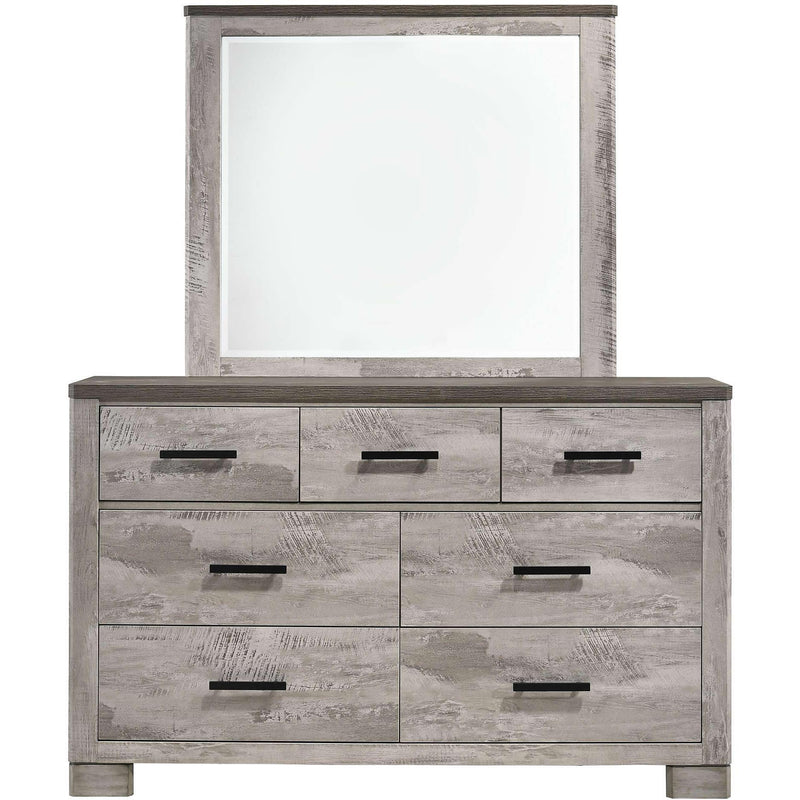 Elements International Millers Cove MC300 7 pc Queen Panel Bedroom Set IMAGE 5
