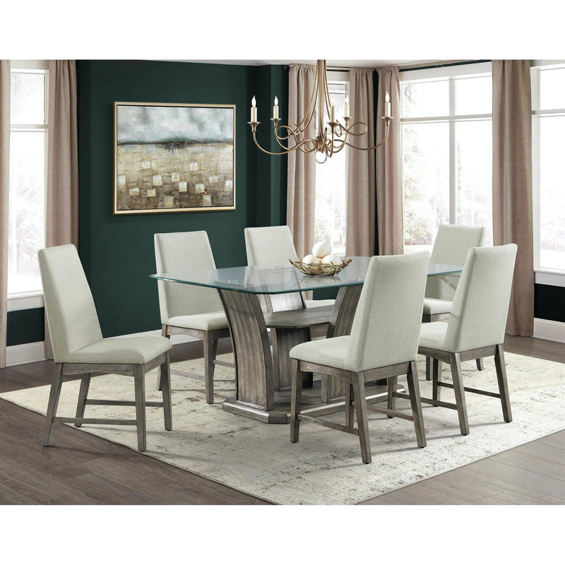  Elements International Dapper DPR 7 pc Dining Set IMAGE 1