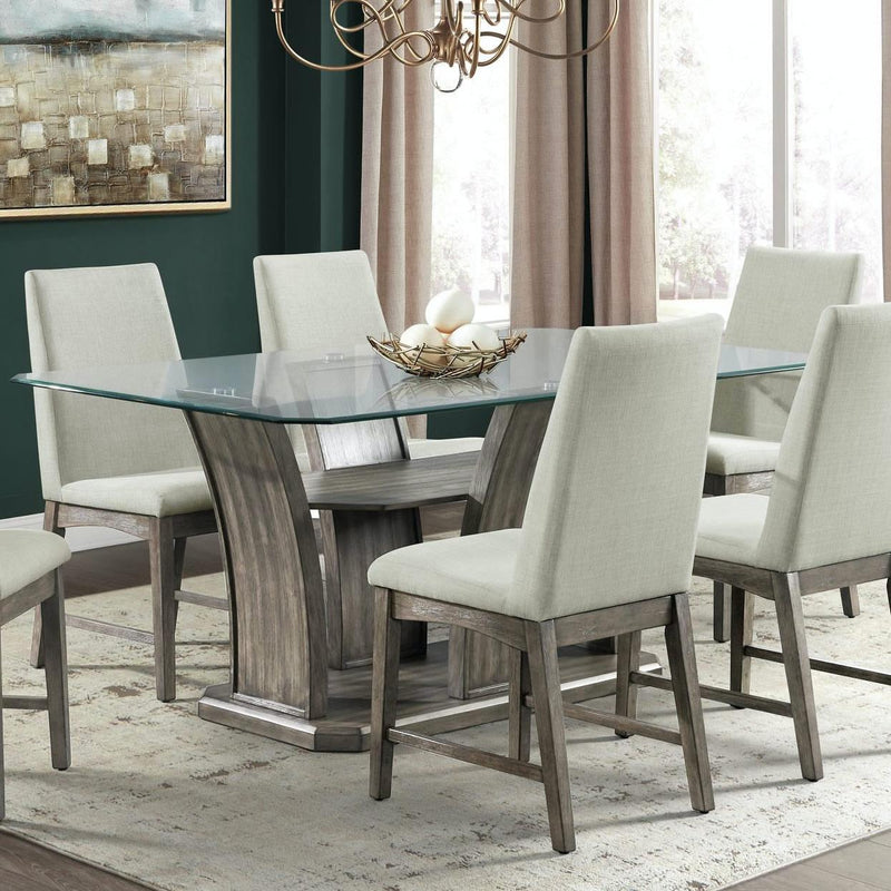  Elements International Dapper DPR 7 pc Dining Set IMAGE 2