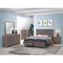  Coaster Furniture Brantford 207040KE 7 pc King Panel Bedroom Set IMAGE 1