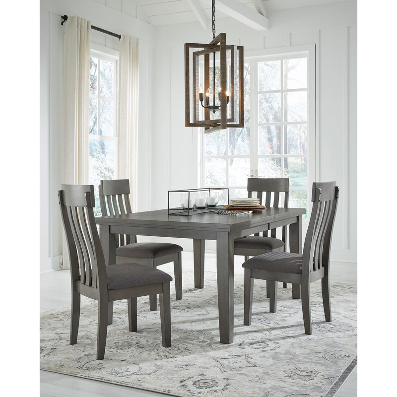  Signature Design by Ashley Hallanden D589D1 5 pc Dining Set IMAGE 1