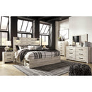  Signature Design by Ashley Cambeck B192B52 6 pc King Panel Storage Bedroom Set IMAGE 1
