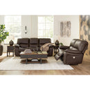  Signature Design by Ashley Leesworth U43808U1 2 pc Power Reclining Living Room Set IMAGE 1
