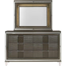  Elements International Twenty Nine TN600 7 pc King Platform Bedroom Set IMAGE 3