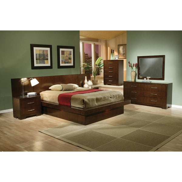  Coaster Furniture Jessica 200711Q-S6P 7 pc Queen Platform Bedroom Set IMAGE 1