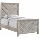  Elements International Ellen EL700 7 pc Twin Panel Bedroom Set IMAGE 2