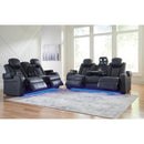  Signature Design by Ashley Fyne-Dyme 36603U1 2 pc Power Reclining Living Room Set IMAGE 3