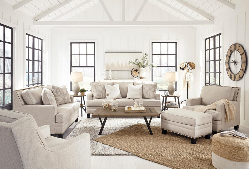 Benchcraft Claredon 15602U5 4 pc Sofa, Loveseat, Chair and Ottoman Set IMAGE 2