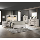  Crown Mark Carter B6810 7 pc Queen Panel Bedroom Set IMAGE 1