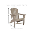  Signature Design by Ashley Sundown Treasure P014P2 5-piece Outdoor Seating Set IMAGE 9