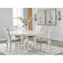  Signature Design by Ashley Robbinsdale D642D3 5 pc Dining Set IMAGE 1