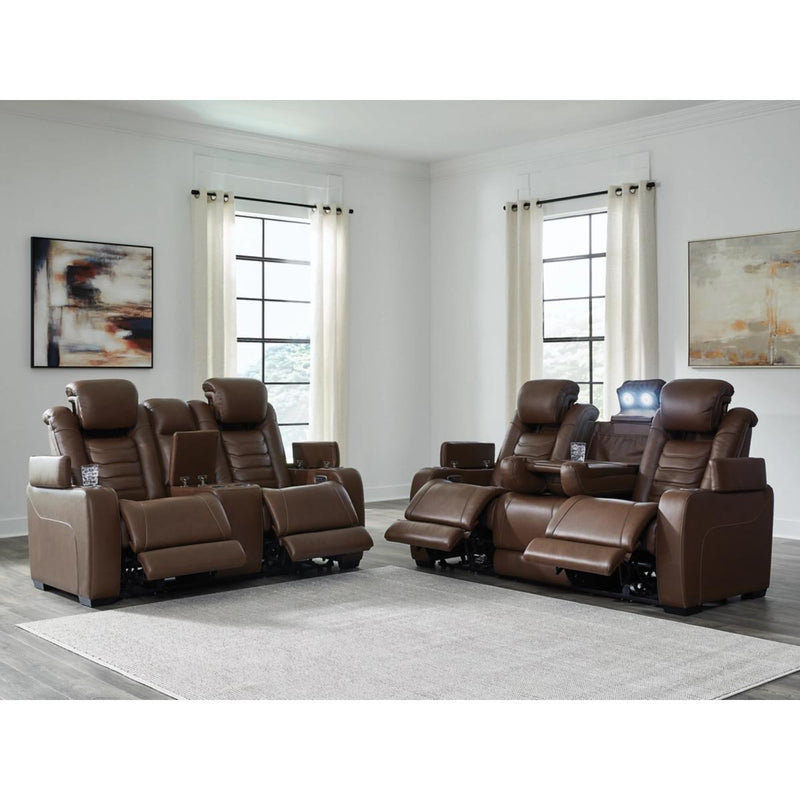 Signature Design by Ashley High Impact U10601U1 2 pc Power Reclining Living Room Set IMAGE 2