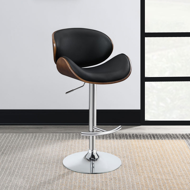  Coaster Furniture Harris 130504 Adjustable Bar Stool - Black and Chrome IMAGE 9