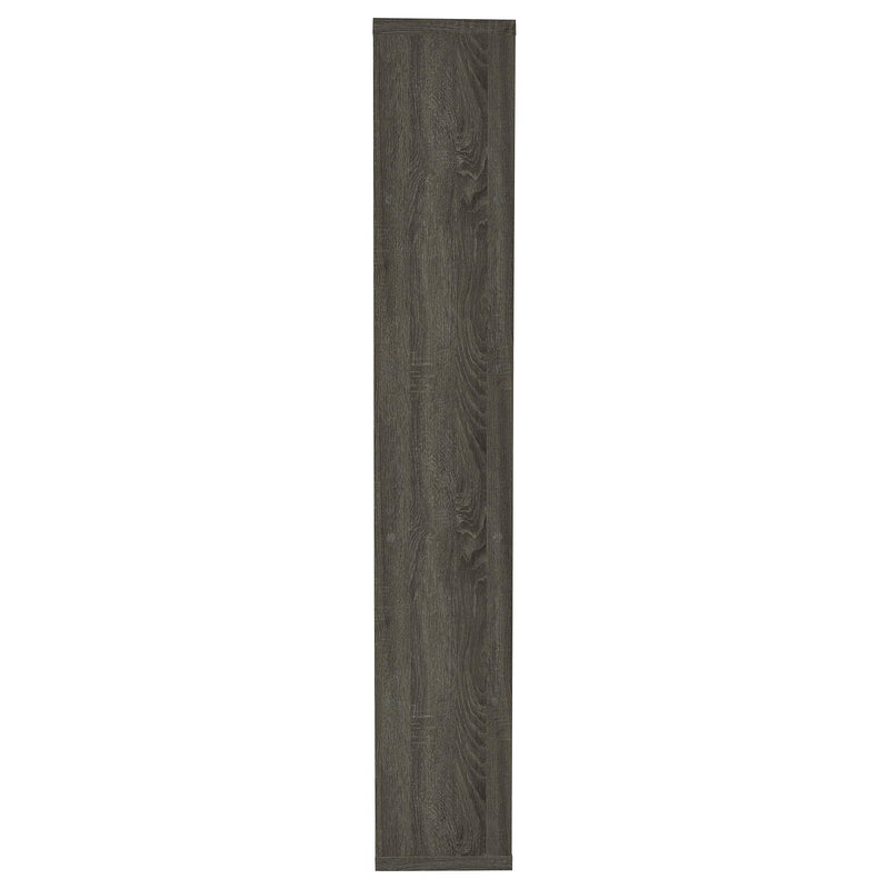  Coaster Furniture Joey 800552 71-inch 5-shelf Bookshelf - Weathered Grey IMAGE 7