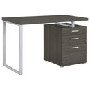  Coaster Furniture Brennan 800520 47-inch 3-Drawer Office Computer Desk - Weathered Grey IMAGE 1