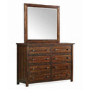  Elements International Dawson Creek 8-Drawer Dresser DS600DR IMAGE 2
