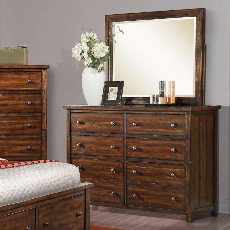 Elements International Dawson Creek 8-Drawer Dresser DS600DR IMAGE 3