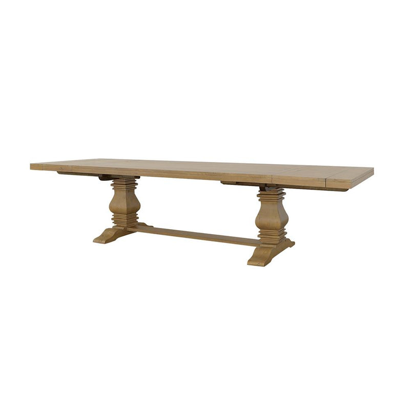  Coaster Furniture Florence 180201 126-inch Extension Dining Table - Rustic Honey IMAGE 6