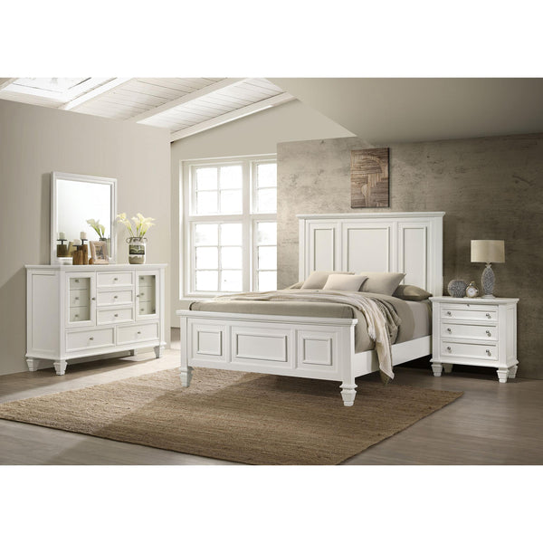  Coaster Furniture Sandy Beach 201301KEN-S4 6 pc King Panel Bedroom Set IMAGE 1