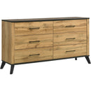  Coaster Furniture Kaywood 225001KE-S5 7 pc King Panel Bedroom Set IMAGE 4