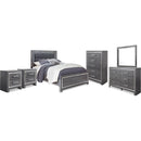  Signature Design by Ashley Lodanna B214B49 8 pc Queen Panel Bedroom Set IMAGE 1