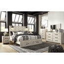  Signature Design by Ashley Cambeck B192B86 8 pc King Storage Panel Bedroom Set IMAGE 1