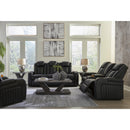  Signature Design by Ashley Caveman 90703U2 3 pc Power Reclining Living Room Set IMAGE 1