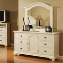  Elements International Brookpine Dresser Mirror BP700MRW IMAGE 4