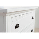 Elements International Brook White 5-Drawer Chest BP700CHW IMAGE 2