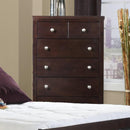  Elements International Lawrence 5-Drawer Chest LW100CH IMAGE 1