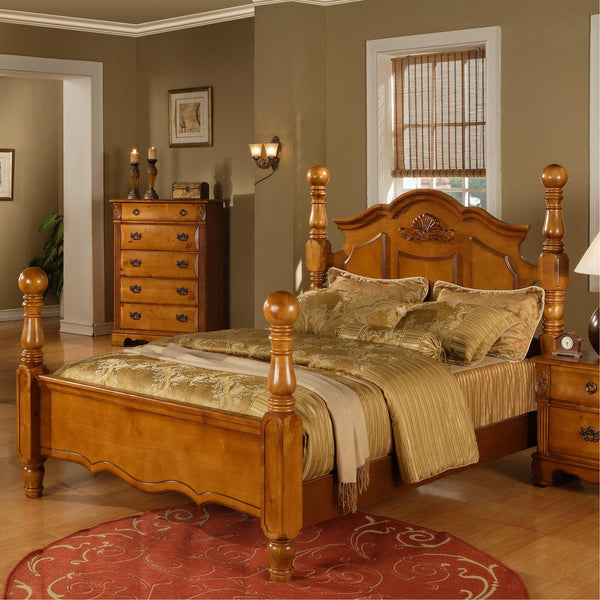  Elements International Queen Panel Bed BY100QH/ BY100QF/ BY100QR IMAGE 1