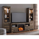  Signature Design by Ashley Trinell W446W18 3 pc Entertainment Center IMAGE 4