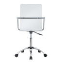  Coaster Furniture Amaturo 801436 Acrylic Adjustable Home Office Desk Chair - Clear IMAGE 4
