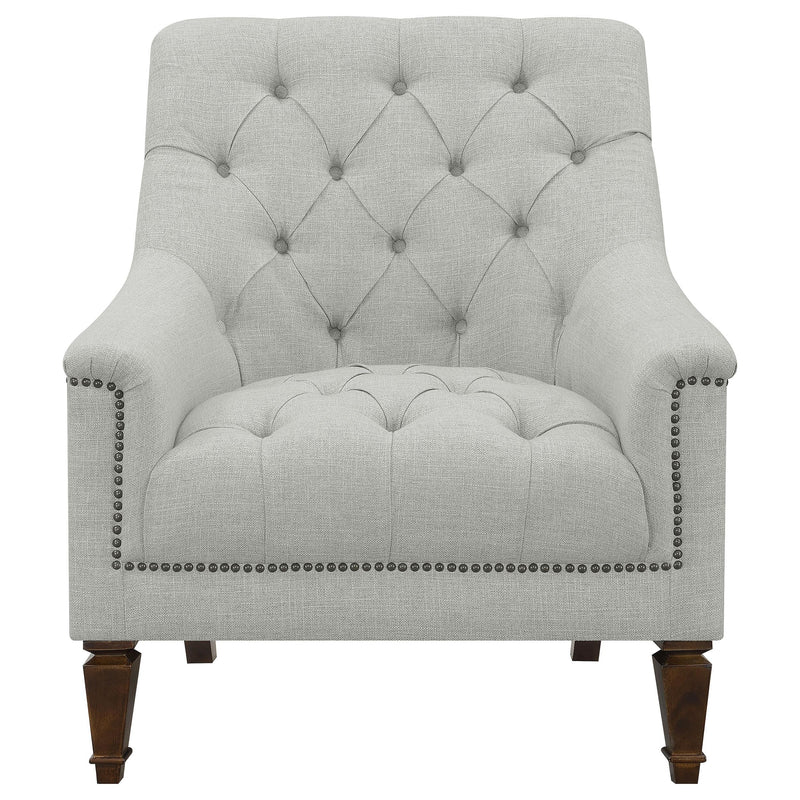 Coaster Furniture Avonlea Stationary Fabric Chair 505643 IMAGE 2