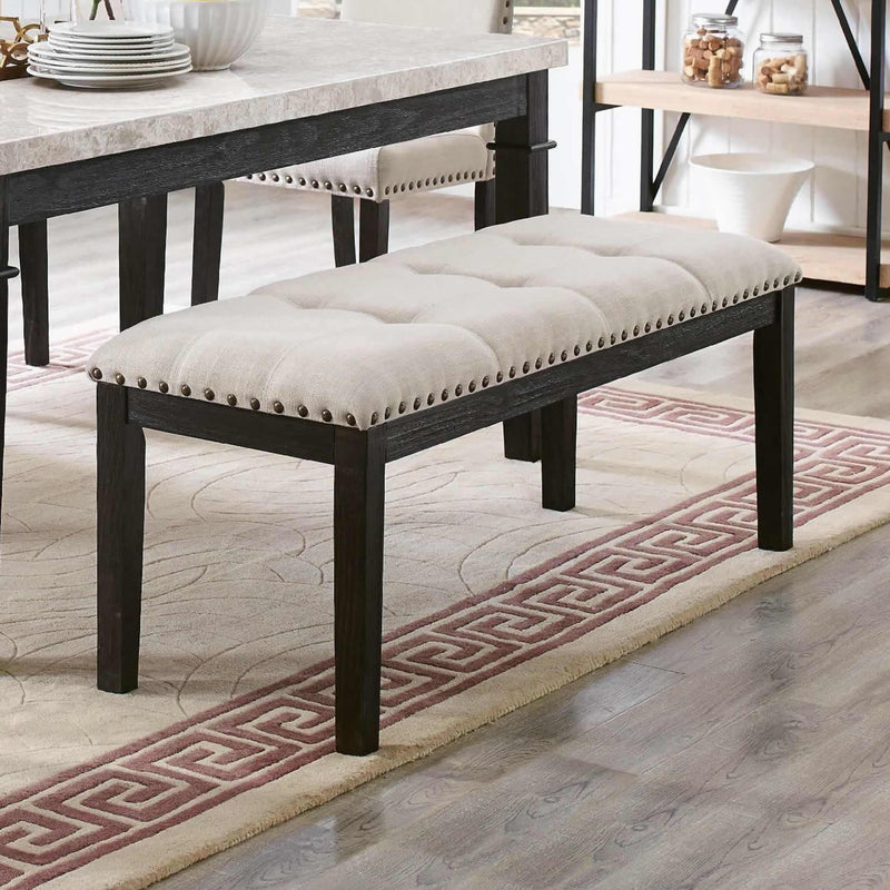  Elements International Greystone Bench DGS100BN IMAGE 2