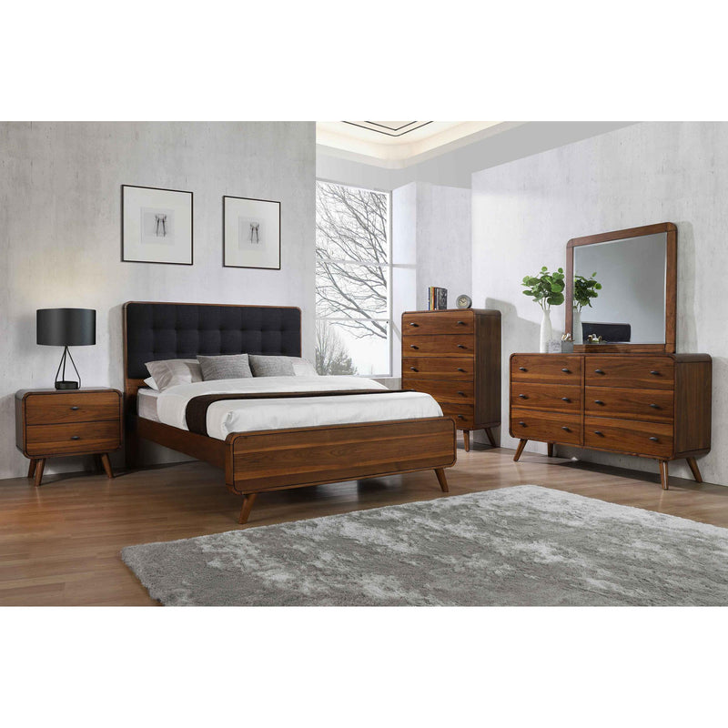 Coaster Furniture Robyn 205135 5-Drawer Bedroom Chest of Drawers - Dark Walnut IMAGE 10
