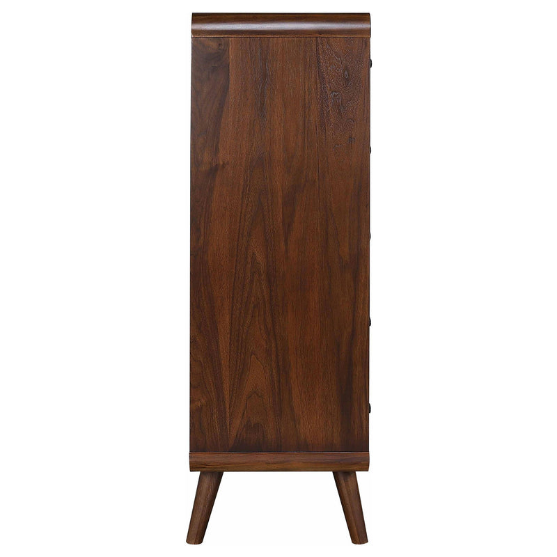 Coaster Furniture Robyn 205135 5-Drawer Bedroom Chest of Drawers - Dark Walnut IMAGE 8