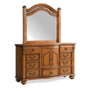  Elements International Barkley 9-Drawer Dresser with Mirror BQ600DR/BQ600MR IMAGE 1