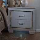  Crown Mark Lillian 2-Drawer Nightstand B7100-2 IMAGE 1