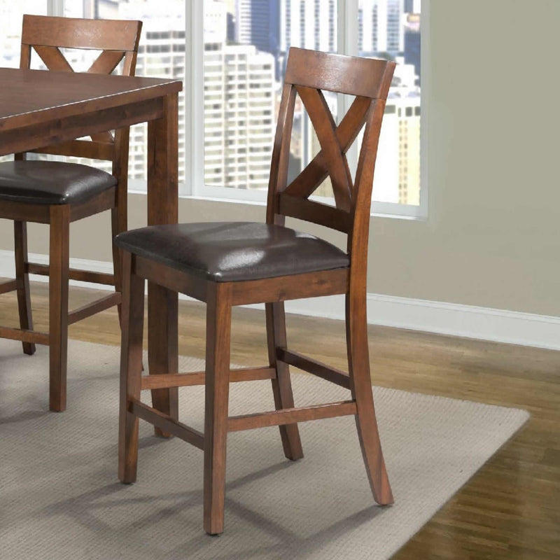  Elements International Alex Counter Height Stool DAX100CSC IMAGE 1