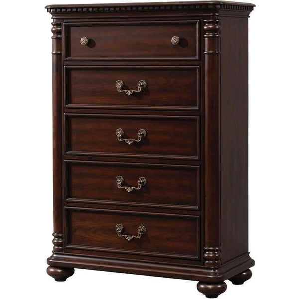  Elements International Classic 5-Drawer Chest CL600CH IMAGE 1
