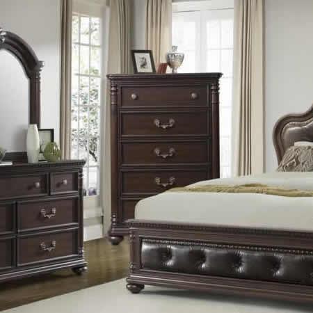  Elements International Classic 5-Drawer Chest CL600CH IMAGE 2