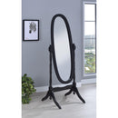  Coaster Furniture Foyet 950803 Wood Adjustable Full Length Cheval Mirror - Black IMAGE 5