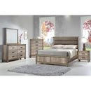  Crown Mark Matteo Full Upholstered Panel Bed B3200-F-HBFB/B3200-FT-RAIL IMAGE 4
