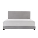  Crown Mark Erin King Upholstered Platform Bed 5271GY-K-NH IMAGE 1