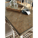  Signature Design by Ashley Realyn Dining Table D743-45 IMAGE 5